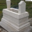 Motif işlemeli mezar modeli