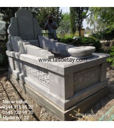 Ceyhan CNC Desenli Mezar Modeli Ceyhan CNC Desenli Mezar Modeli