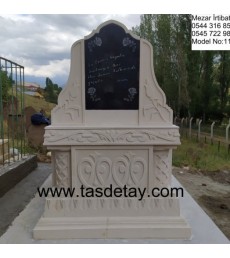 Doğal taş mezar taşı - Mermer mezar taşı Doğal taş mezar taşı - Mermer mezar taşı