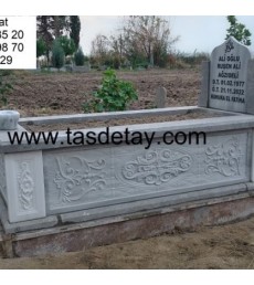 Doğal taş mezar taşı - Mermer mezar taşı Doğal taş mezar taşı - Mermer mezar taşı