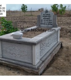 Doğal taş mezar taşı - Mermer mezar taşı Doğal taş mezar taşı - Mermer mezar taşı