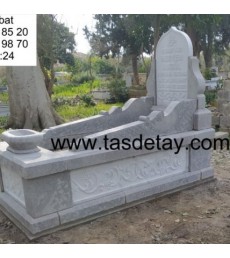 Doğal taş mezar taşı - Mermer mezar taşı Doğal taş mezar taşı - Mermer mezar taşı