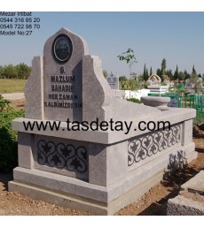 Doğal taş mezar taşı - Mermer mezar taşı Doğal taş mezar taşı - Mermer mezar taşı
