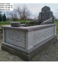 Doğal taş mezar taşı - Mermer mezar taşı Doğal taş mezar taşı - Mermer mezar taşı