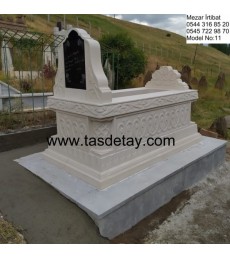 Doğal taş mezar taşı - Mermer mezar taşı Doğal taş mezar taşı - Mermer mezar taşı