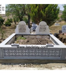 Doğal taş mezar taşı - Mermer mezar taşı Doğal taş mezar taşı - Mermer mezar taşı