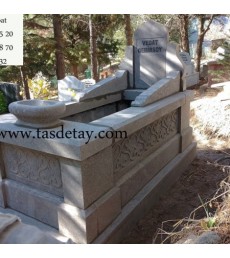 Doğal taş mezar taşı - Mermer mezar taşı Doğal taş mezar taşı - Mermer mezar taşı